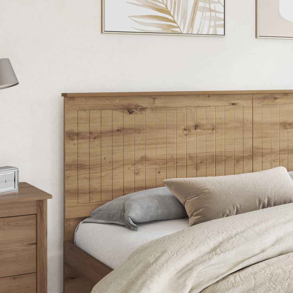 Headboard In Artisan Oak Finish 200 Cm Particleboard