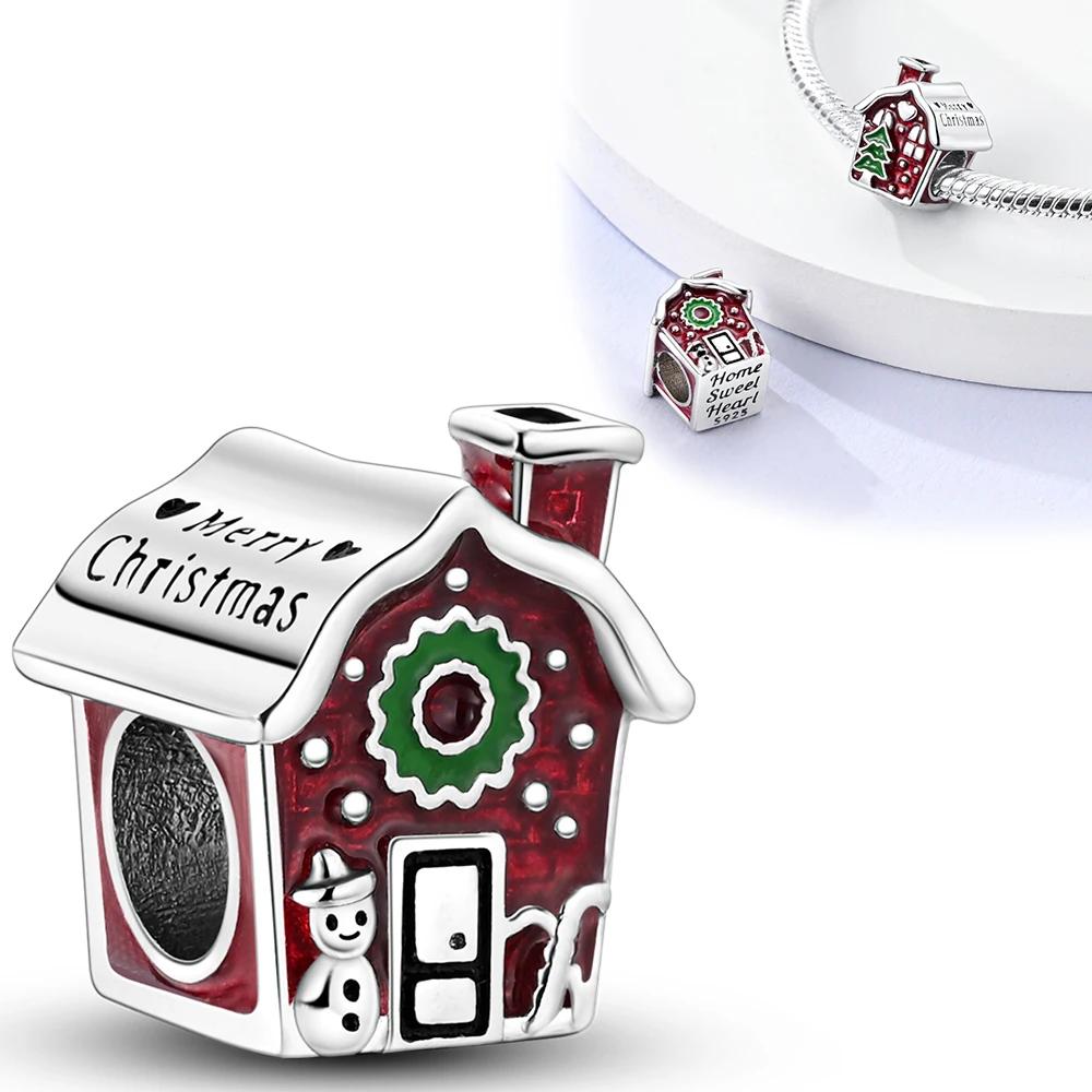 Copper Colourchristmas Sweet Home Charms For Original Copper Colour Bracelet Necklace Jewelry Making