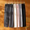 Upgraded Velvet: Winter 2025 Wide-Leg High-Waisted Fleece-Lined Casual Pants