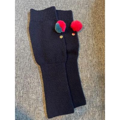 Used MARK&LONA Leg Warmers Black