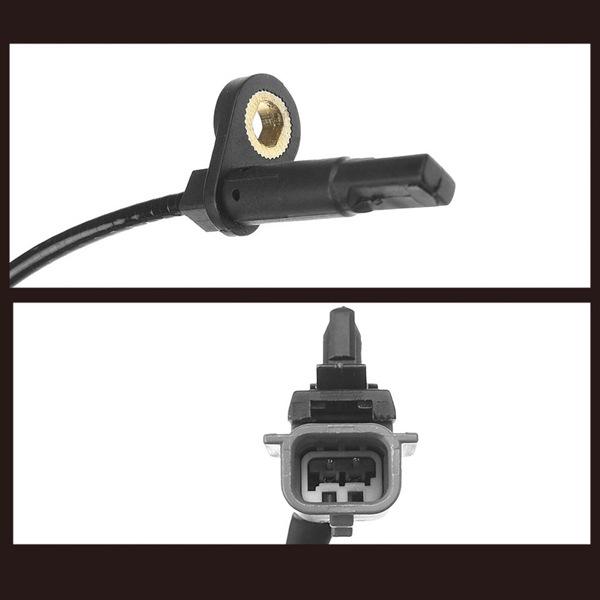 4 pcs of 47900-1AD0A, 47900-1AD0B fit Nissan X-Trail '11-'12 front/rear wheel speed sensors.