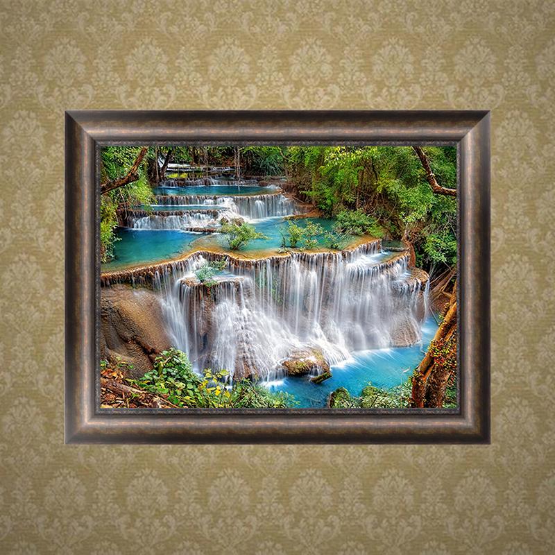 

5D Алмазная картина Пейзаж Вышивка крестом 5D DIY Алмазный пейзаж Алмазная вышивка Стразы 20*30 cm