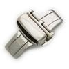 CASSIS Watch Strap D-Buckle PBF D-BUCKLE2 Two Mirror 18mm Silver with Replacement Tool CASSM2018