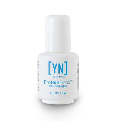 Young Nails Protein Nail Prep Rychlý Primer pro Lak Akryl Keratinový Primer Fl Oz Jediný Bílý Bond. + Suchý. Gel, + 0.25