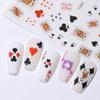 Decals Interesting Fashion Manicure Poker Nail Art Sticker DIY Nail Decoration Playing Cards Design
