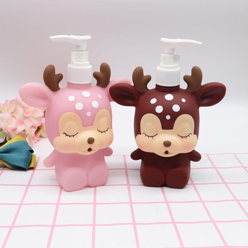 Cartoon Children's Lotion Bottle, Hand Soap Dispenser with Pump, Body Wash