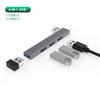 4'ü 1 arada USB C HUB 3.0 PD 60W Type C 3.1 Çoklu Bağlantı Noktası USB Ayırıcı OTG Adaptör USB HUB Xiaomi Lenovo Macbook Pro 13 15 Air Pro için