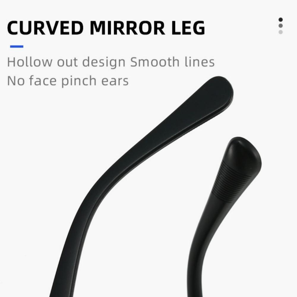 Round Frame Sunglasses Adjustable Adjustable Zoom Sunglasses Filter Lenses Shades Advanced Lens Polarized Sun Glasses For Hiking