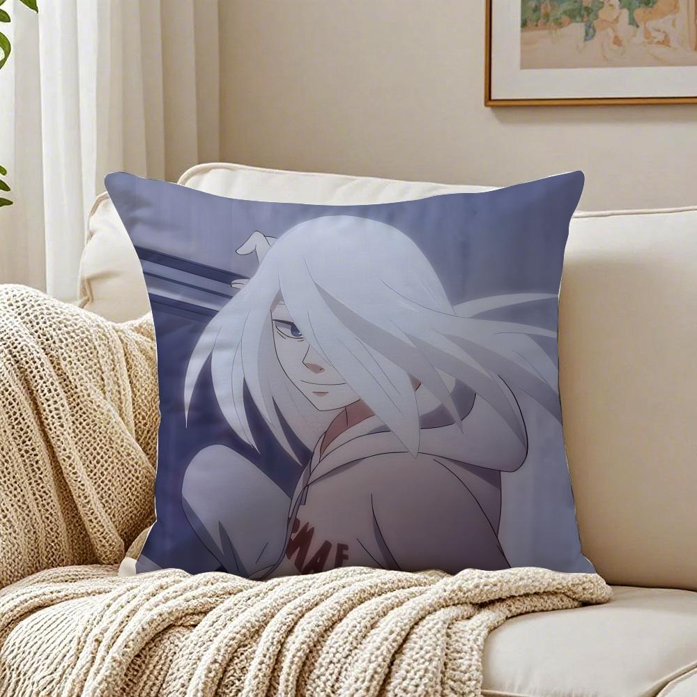 

Dark Japanese Anime DDEVILS LINE Cushion Cover Pillowcase Antidustmite living Room Sofa Decor Cushion Room 30X30cm