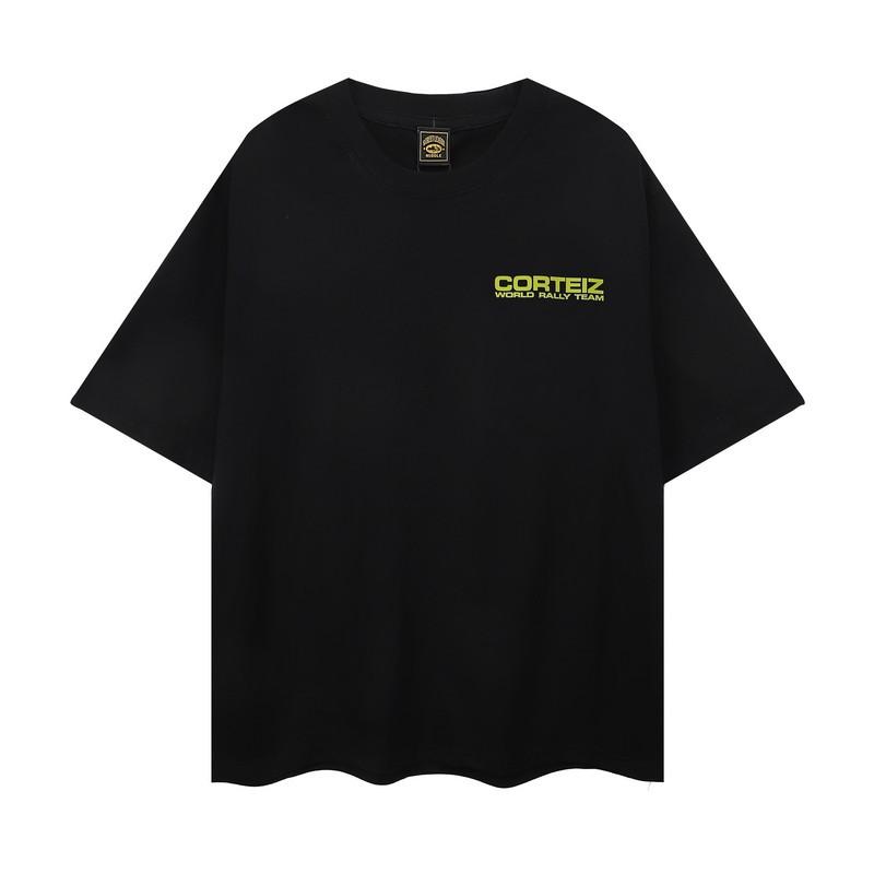 Corteiz Series Printed Short-sleeved T-shirt, Casual Loose Men's and Women's Summer Tops
