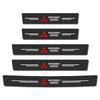 New Car Door Plate Carbon Fiber Threshold Protector Sticker Decals For Mitsubishi Outlander ASX Cross Pajero EVO Lancer L200 EX ZL0