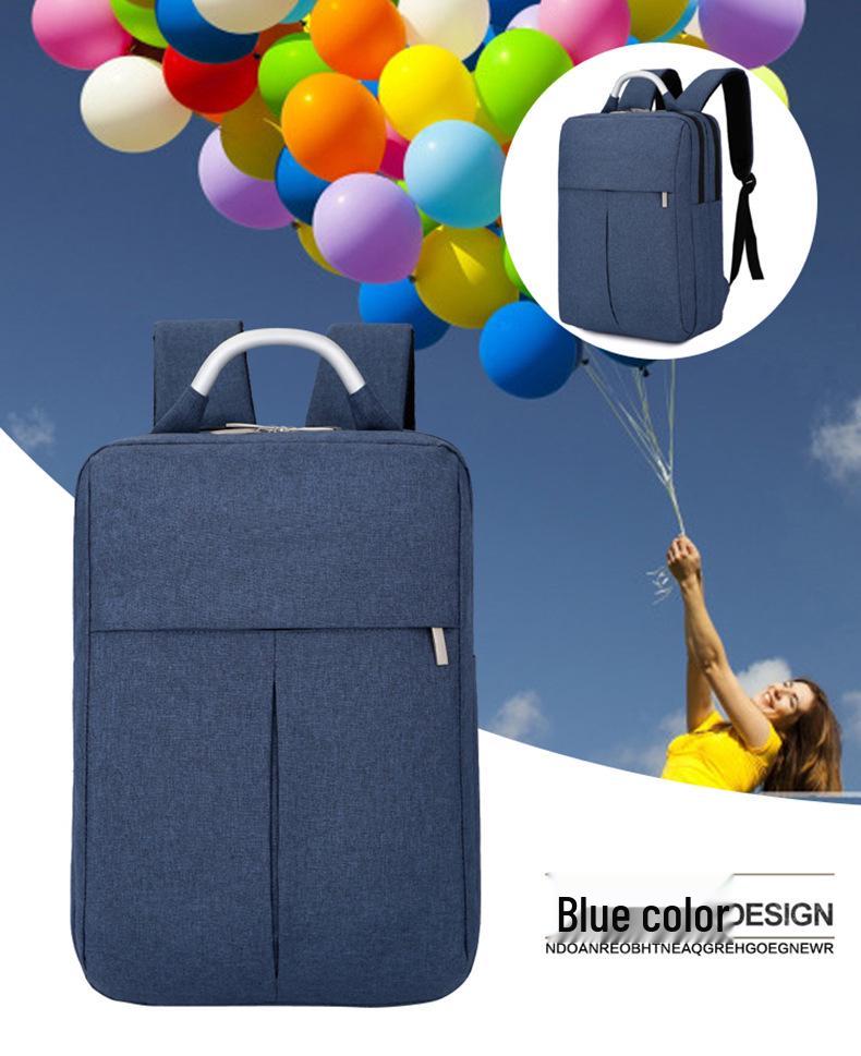 

Премиальный Легкий Мужской Бизнес-Рюкзак - Прочный, Портативный и Вместительный для Путешествий и Ноутбуков синий