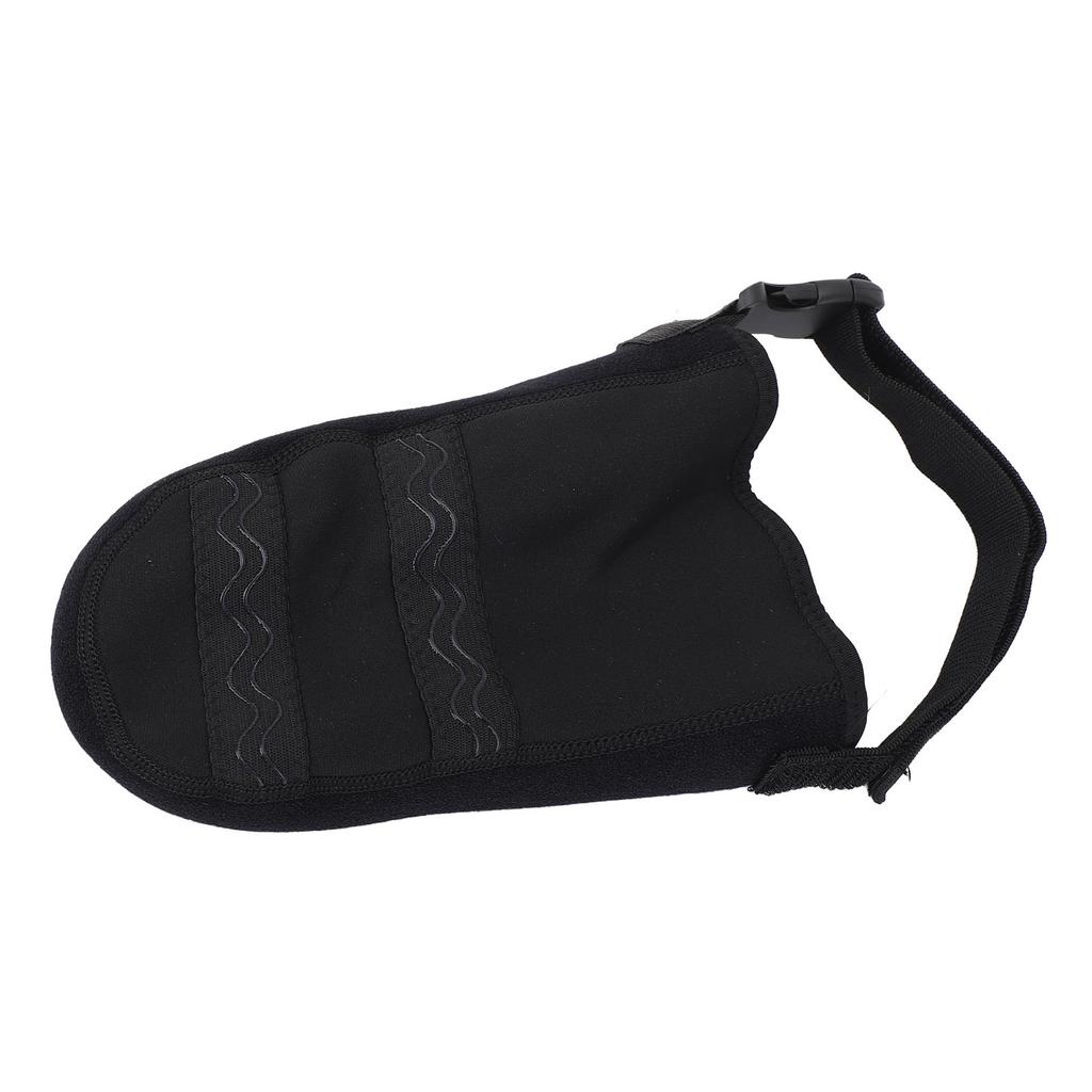Improved Antislip Antidirty Double Adjustment Rear Heel Pad Black