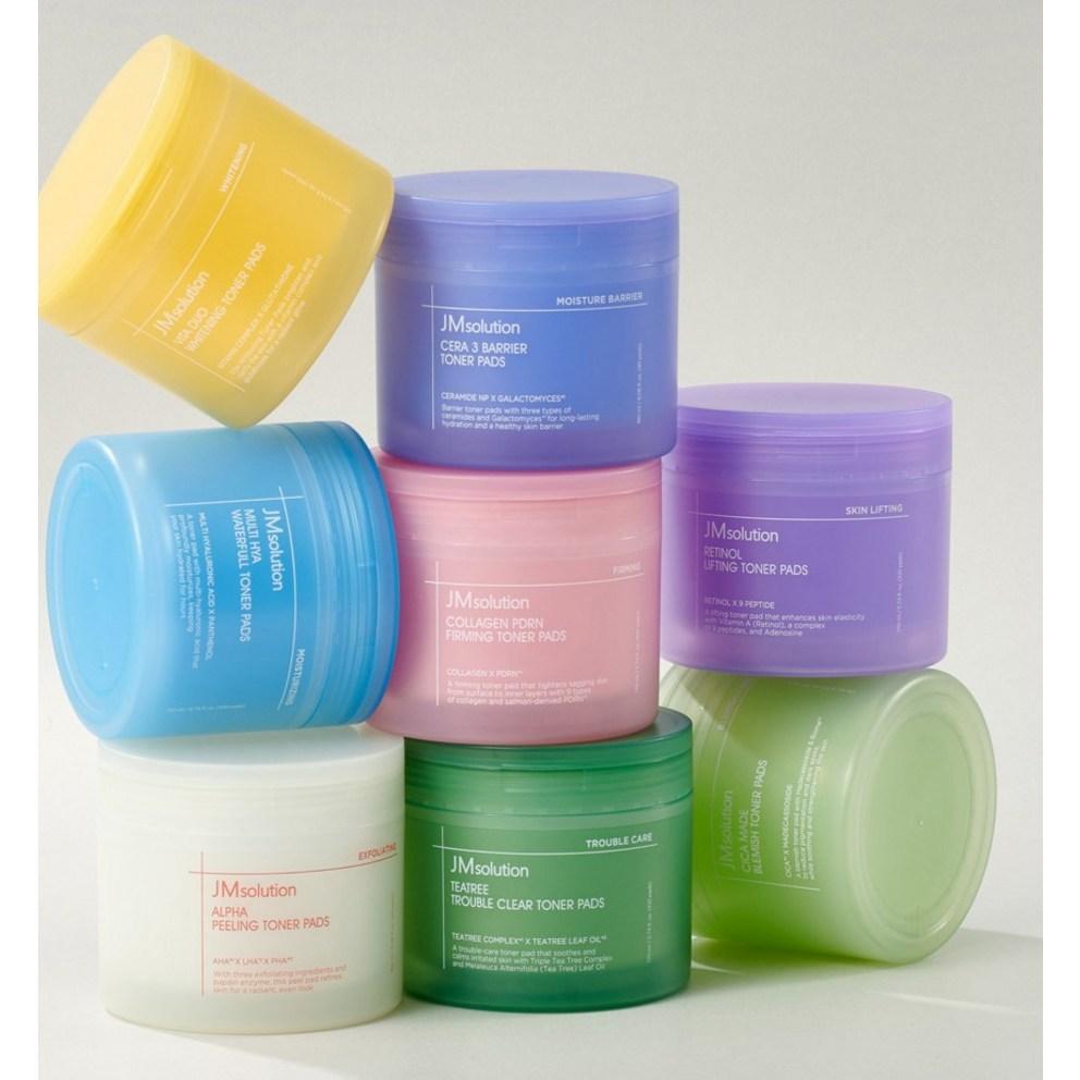 JM Solution Cica Madecassoside Calming Toner Pad 170ml, 100 Sheets