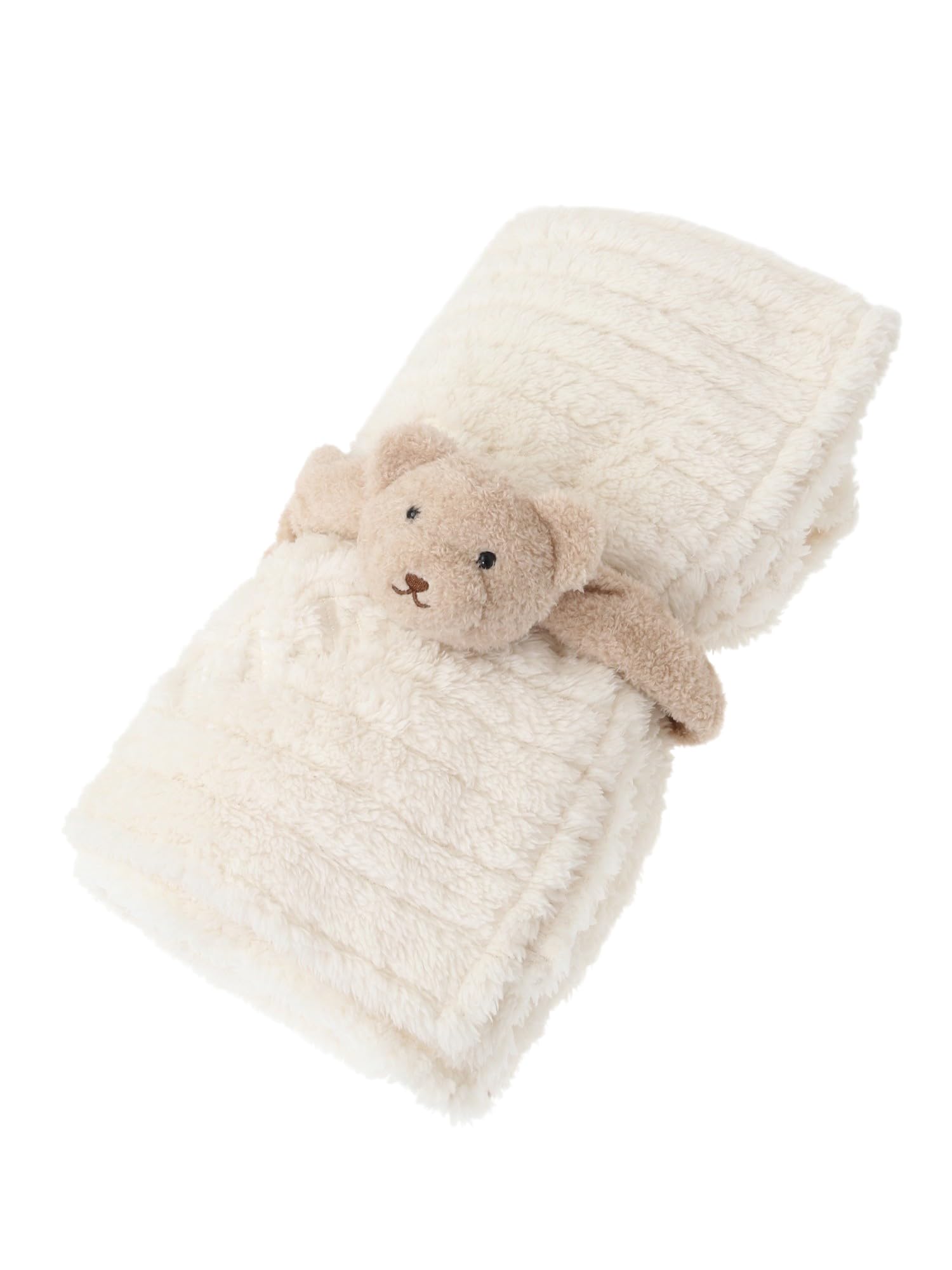 

de Apparel Bear Scrunchie Blanket for Ivory [Maison Fleur] Women, слоновая кость