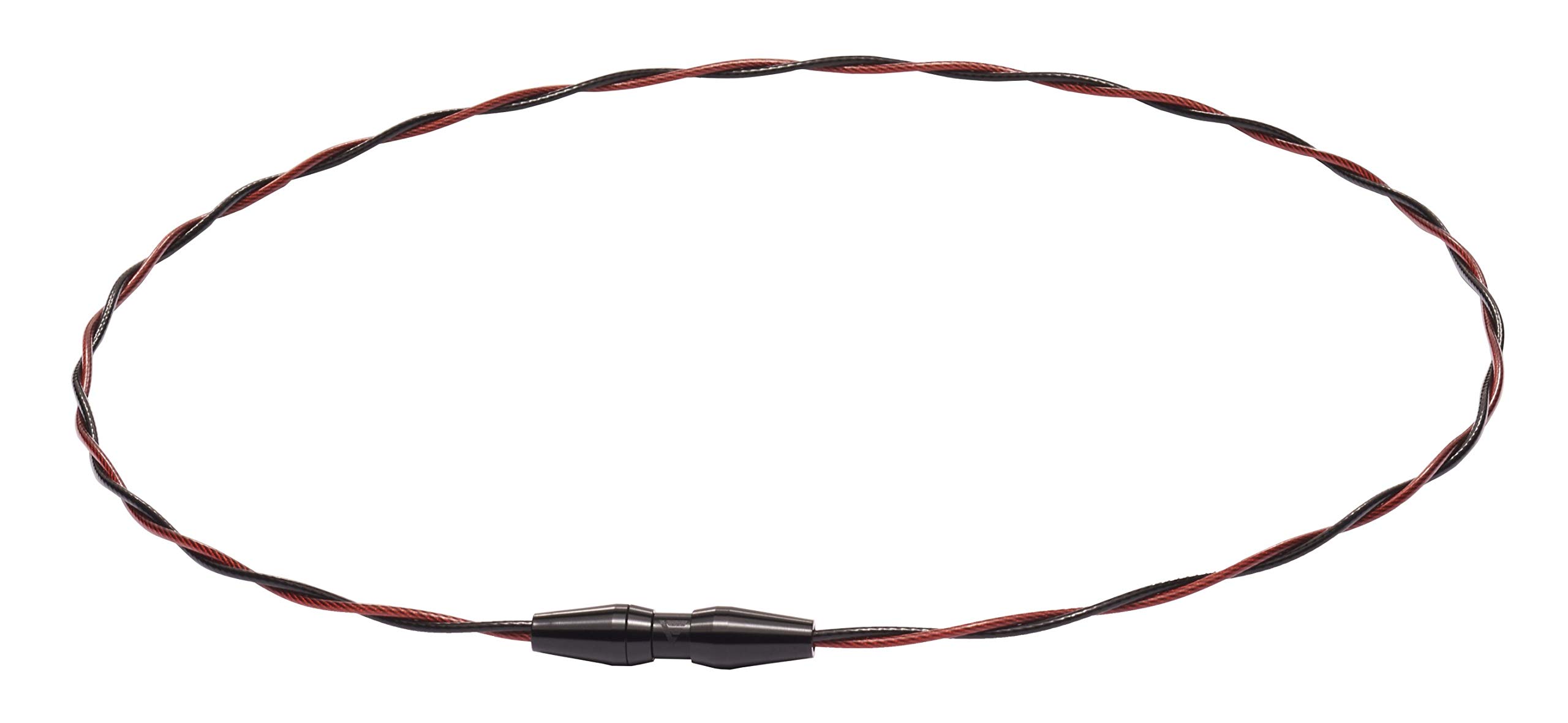 

favorite Phiten Unisex Necklace RAKUWA Neck Wire EXTREME Tornado 40cm Phiten Advanced Technology [Teruaki Sato s product] Black/Red [Stiff Shoulders]