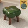 Rotating Backrest Dining Stool  Easy-Clean Study Stool Wear-Resistant Sofa Coffee Table  Thickly Padded Shoe Bench