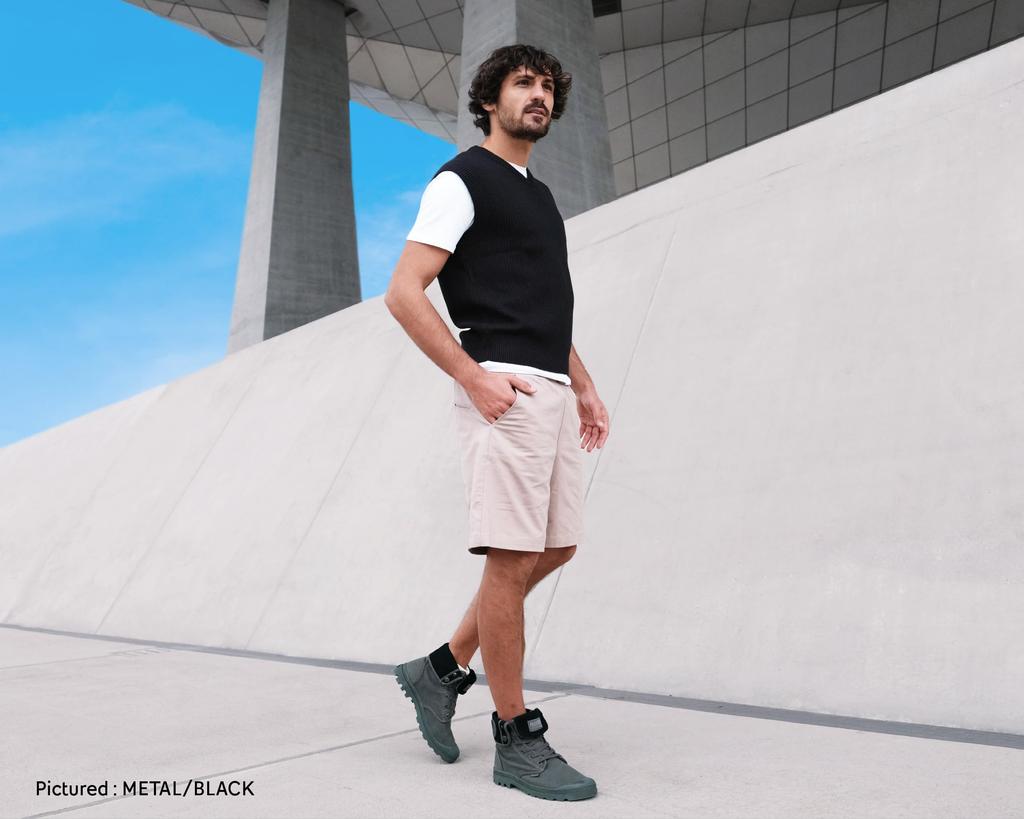 Palladium Velikost Pánské tenisky, Černá/Černá, 9.5 (US 27.5cm), 02353-109-M