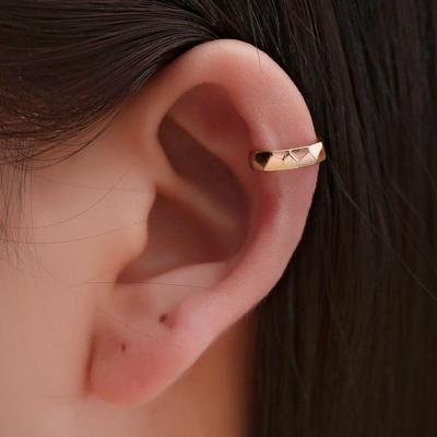 Simple Ear Clip U-Shaped Men And Women Single Ear Bone Clip Without Pierced Earrings Female Jewelry MIT