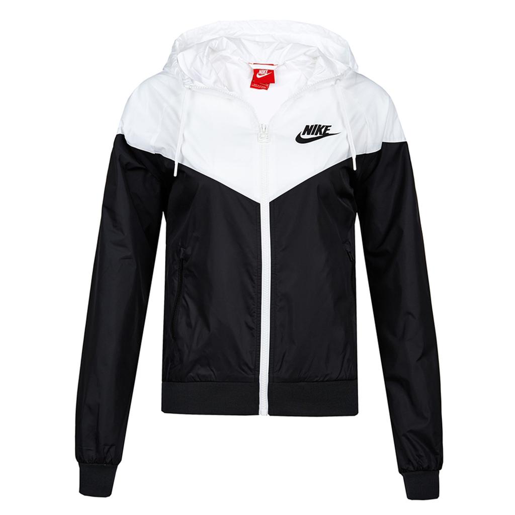 Nike Windrunner Lifestyle Series Woven Hooded Fashion Versatile Long Sleeve Jacket Women Jacket 545909-011
