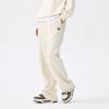 New MLB New York Yankees Basic Collection 25FW Casual Pants Women's Standard Ivory 3FPTB0454-50CRS