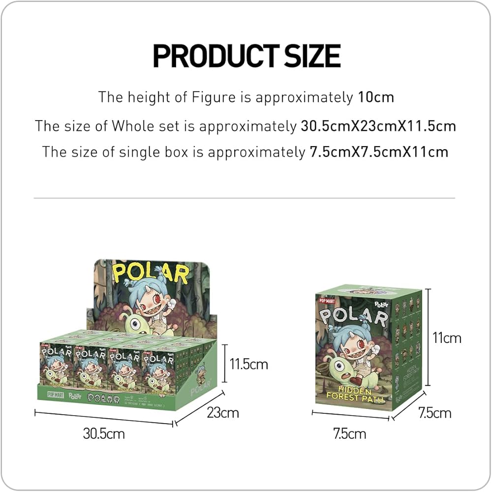 Pop Mart Polar Season 2 Blind Box Figure 1 Piece Premium Soft Vinyl Collectible Toy Original Character