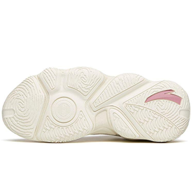 Anta Lifestyle Series Shock Absorbing Wear Resistant Low Top Dad Shoes Women sneakers Off-White 122148090R-1