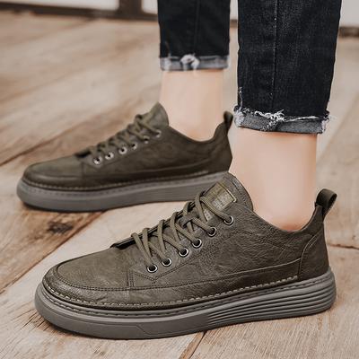 Men 's Casual Four Seasons Fashion Skateboarding Students Comfortable Sneakers Boys Trending Soft Sole Breathable Shoes