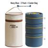 304 Stainless Steel Multi-layer Insulated Bento Box for Home or Office - Portable Single-Person Lunch Container