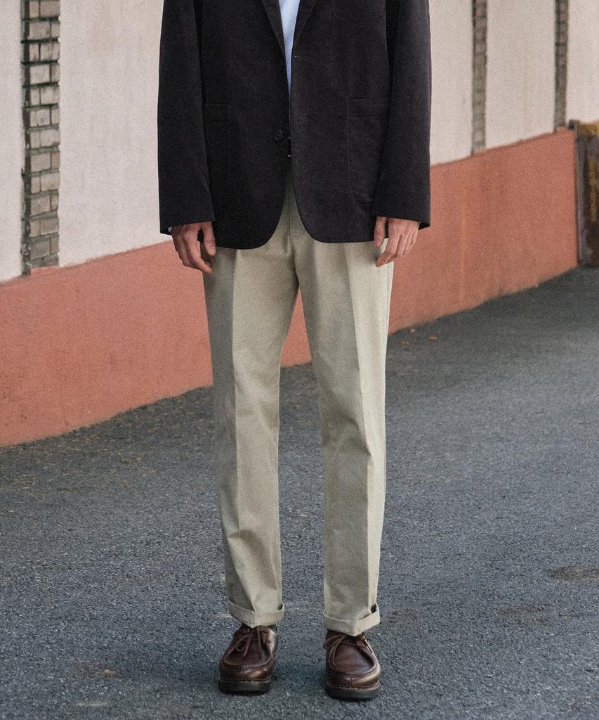 STCO Diems Soft Cotton Comfort Straight Fit Chino Pants Beige_Dpaxz07Esd