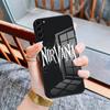 Band Hot N-Nirvana Phone Case For Samsung S26 S25 Plus S20 S20 Plus S22 Ultra S23 FE S21 Plus S21 Ultra Glass Cover