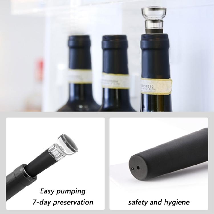 Exclusive Wine Equipment Collection Containing Pressurized Device And Cover No Turning Required Safely Releases Entire Seal