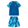 ASK JUNIOR Boys' Short-Sleeve Two-Piece Swimsuit