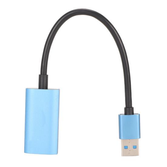 

Карта видеозахвата HD Мультимедийный интерфейс F на USB3.0 AM 1080P 60 кадров в секунду Видеозахват Рекордер для Xbox One для PS3 Ноутбук Z29D