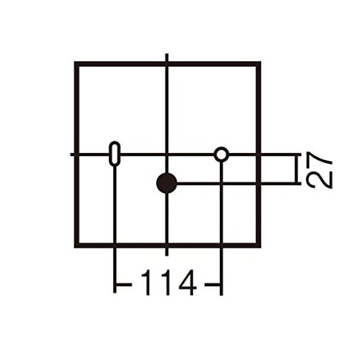 Panasonic LED Bracket Wall-mounted Type Kamaboko-shaped Warm White LGB81704LE1