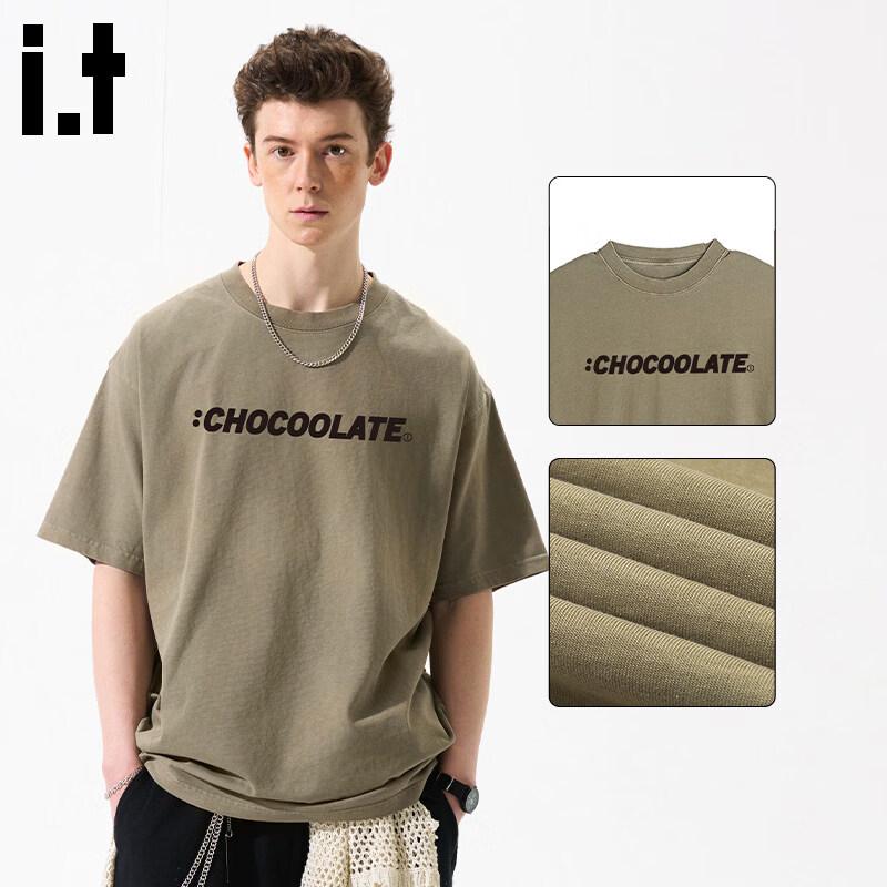 CHOCOOLATEit Men s Retro Washed T-Shirt L