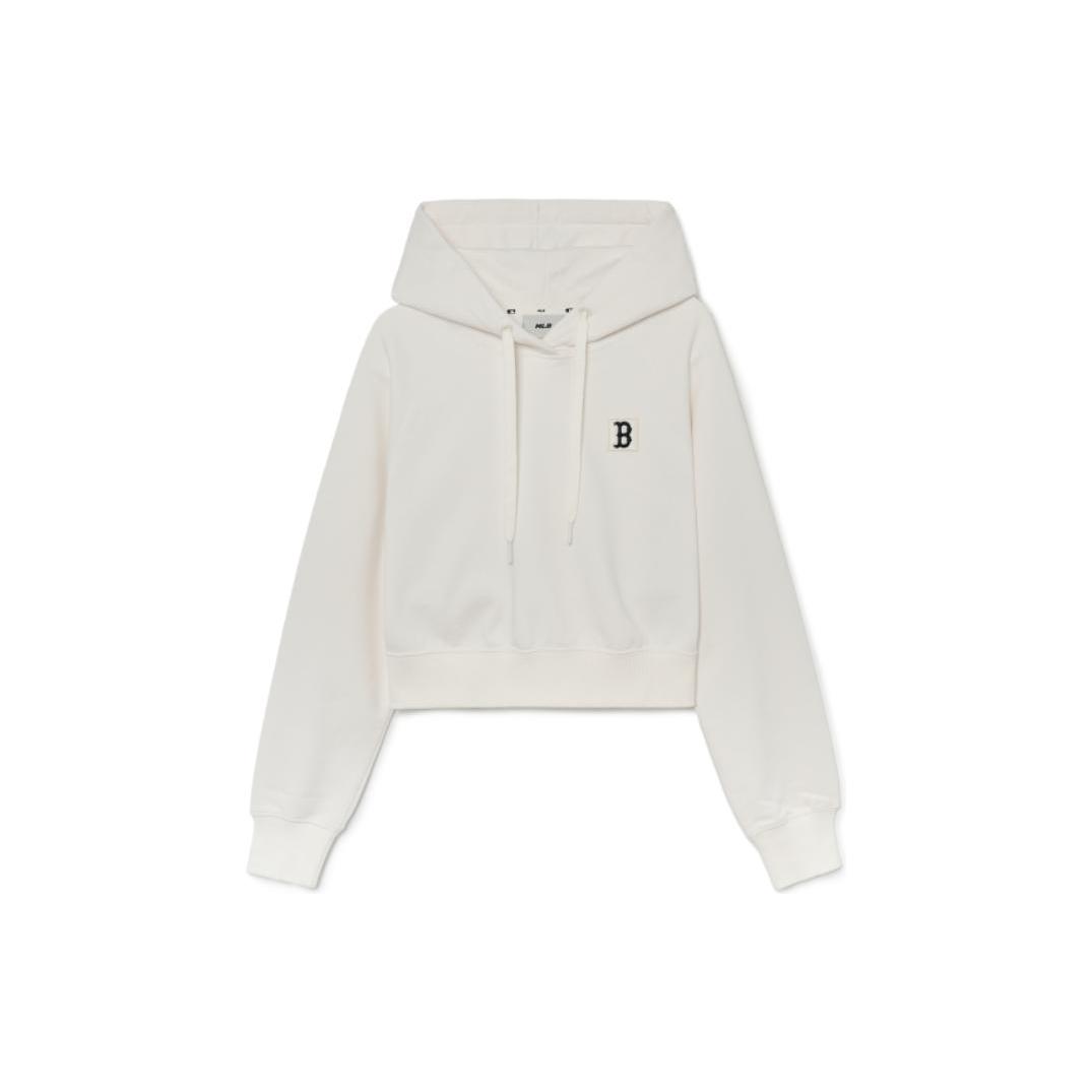 MLB Sweatshirt Unisex Ivory White 3FHDB0231-43IVS XS