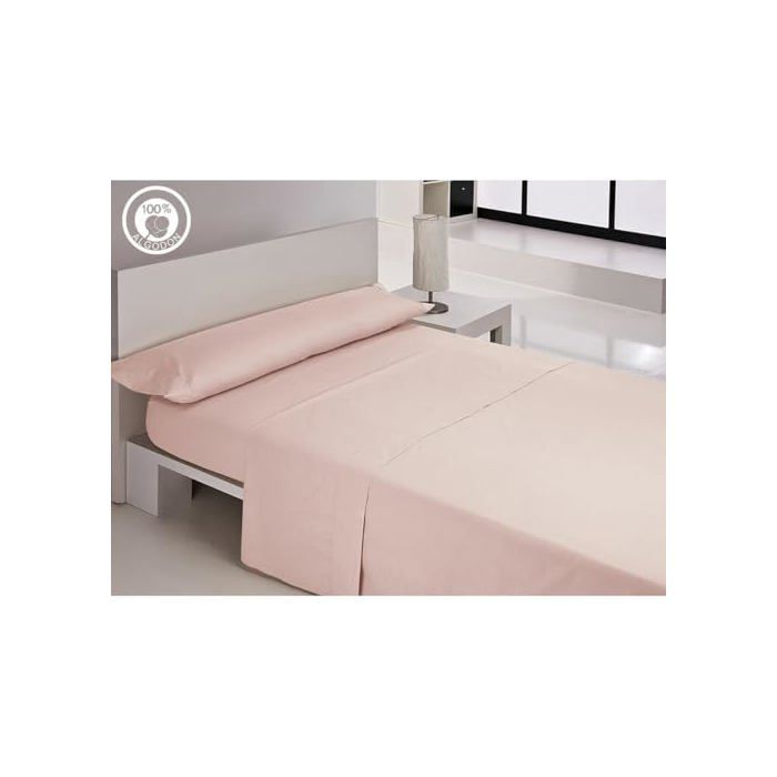 Parure de lit - Hosteline - Iris Premium - Rose - Pour lit de 200 cm - Multicolore - 38x28,5x5,5 cm