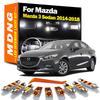 MDNG 8Pcs Canbus Interior LED Light Kit For Mazda 3 Sedan 2014 2015 2016 2017 2018 Map Reading Dome Trunk Lamp Car Led Bulbs