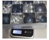 Electroplated Irregular Christmas Tree Ball Ornaments - Painted Plastic Hanging Baubles with Gift Box