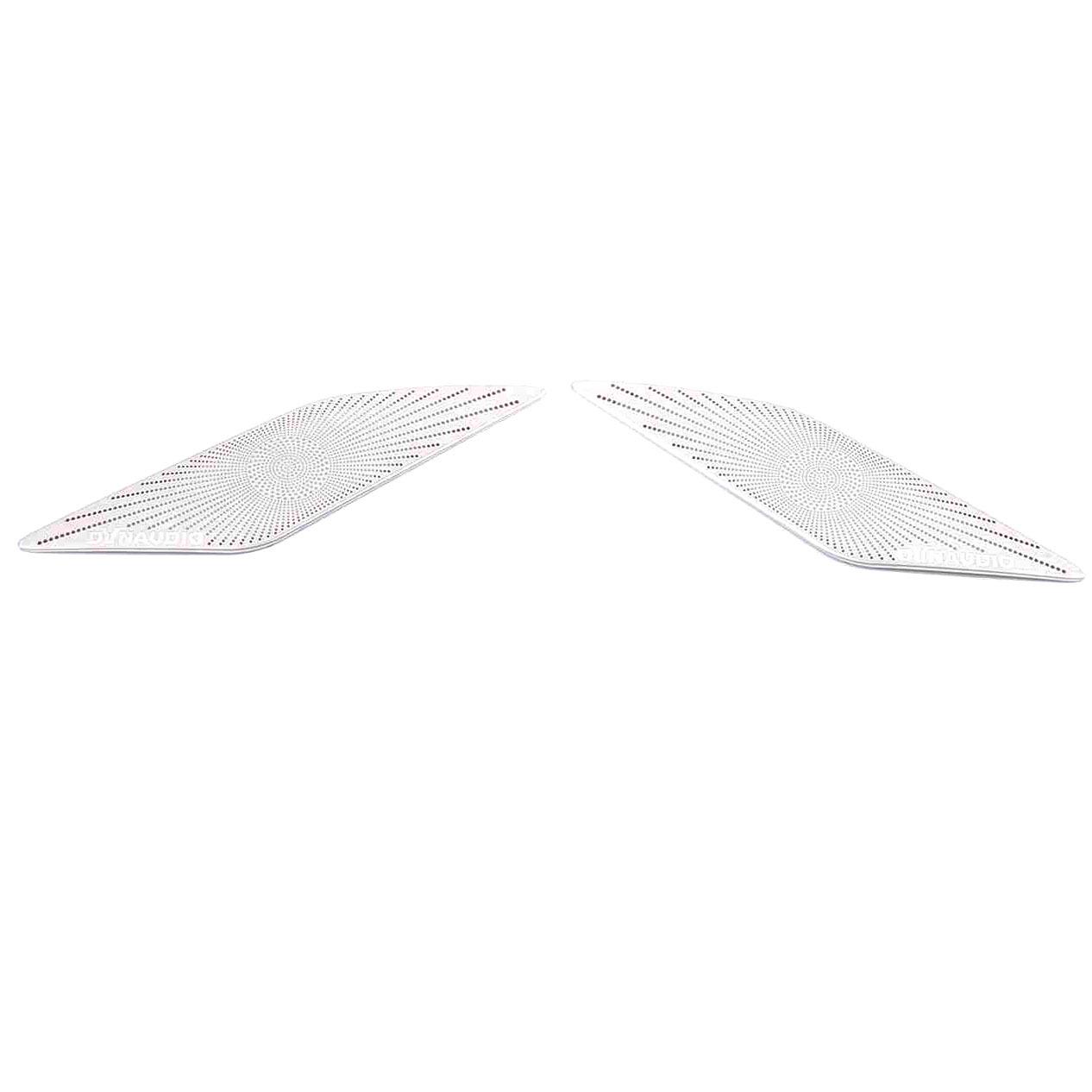 

Volkswagen Touareg 18-22 Накладки на динамики стойки A Внутренняя отделка Блестки