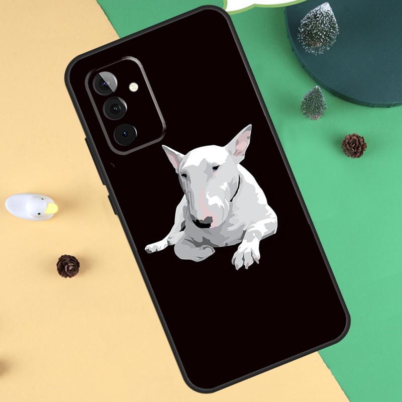 English Bull Terrier Dog Case For Samsung Galaxy A33 A53 A13 A12 A32 A52 A14 A34 A54 A15 A25 A35 A55 A71 A51 Coque