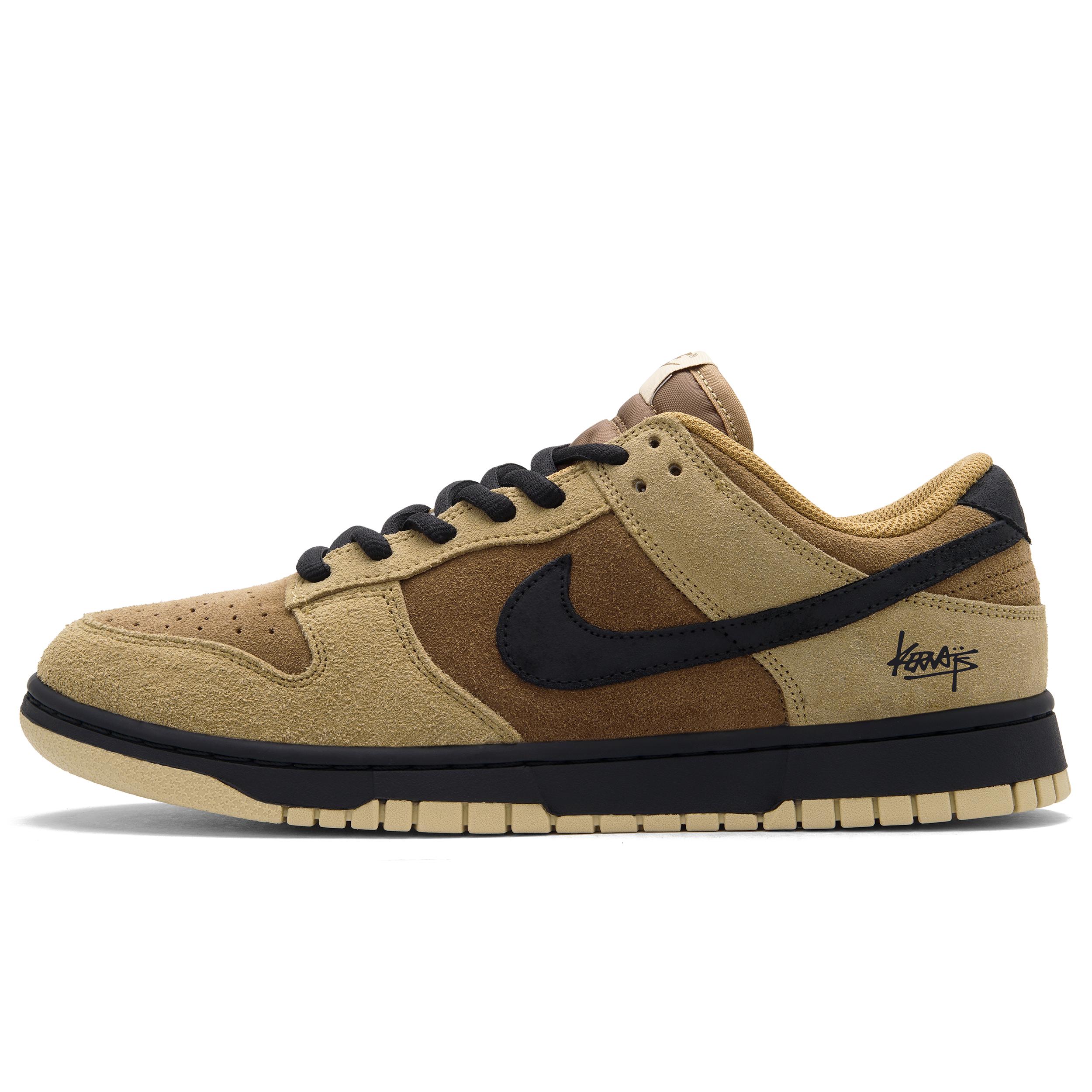 

Nike Dunk Caramel Cookies Low top Skateboard Shoes Unisex Brown HV2512-200(Team990-) 40.5