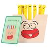 French Fries Matching Toy Stimulation Basswood Pretend French Fries Color Matching Games for
