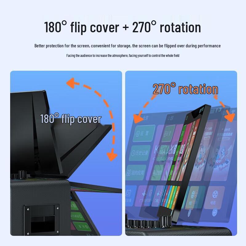 Soaiy K156 Outdoor KTV Speaker with Display