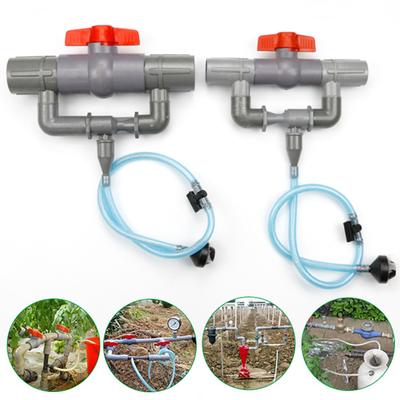 Filtro interruttore per iniettore di fertilizzante per irrigazione da giardinaggio con tubo Venturi da 32/40/50/63 mm