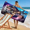Doctor-who Print Beach Towel, Large Soft Quick Dry Towel for Beach Camping Swimming