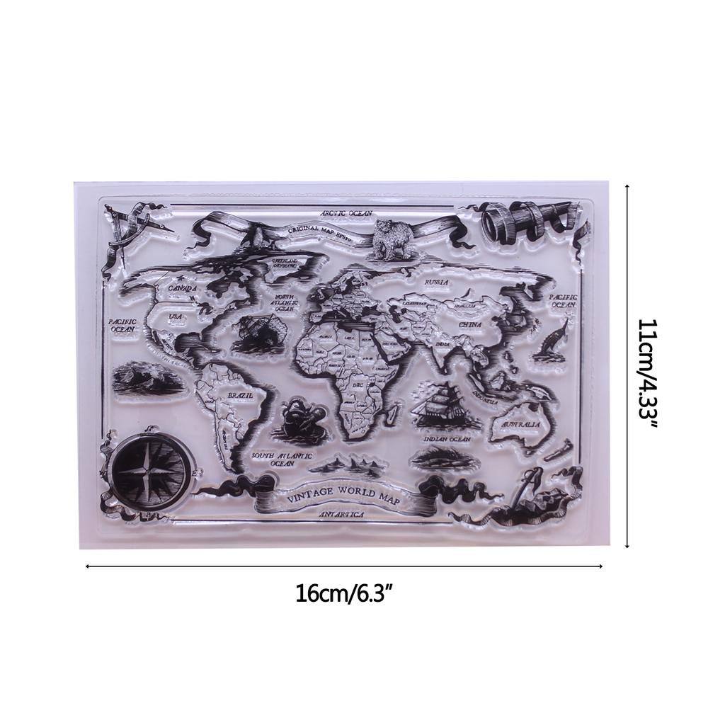 Clear Stamps Silicone Clear Stamp Seals Card Making Stamps 3D Scrapbooking Journaling Photo Journal Album Decors Stamps