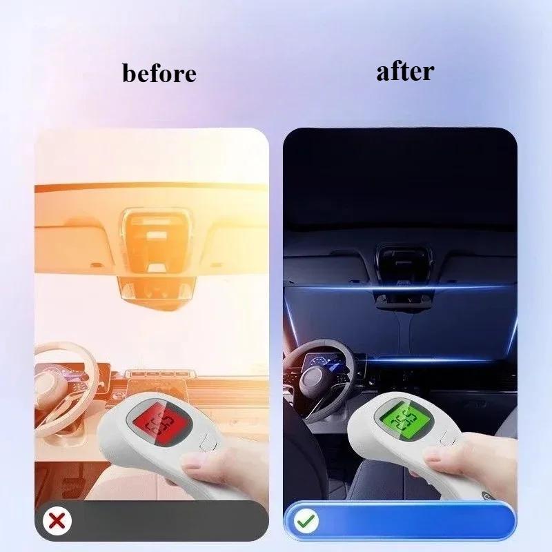 Car Front Windshield Sunshade For OMODA 9 C9 C5 PHEV SHS 2025 Accessories Window Heat Insulation Sun Shades Protection Parts
