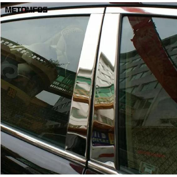 Exterior Accessories For Mazda CX7 CX-7 2007-2009 2010 2011 Stainless Car Window Center B C Pillar Posts Cover Trim Car Styling